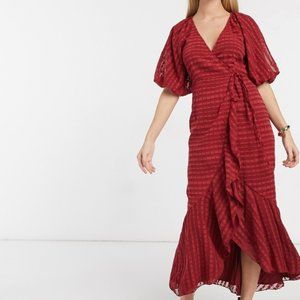 Wrap Maxi dress